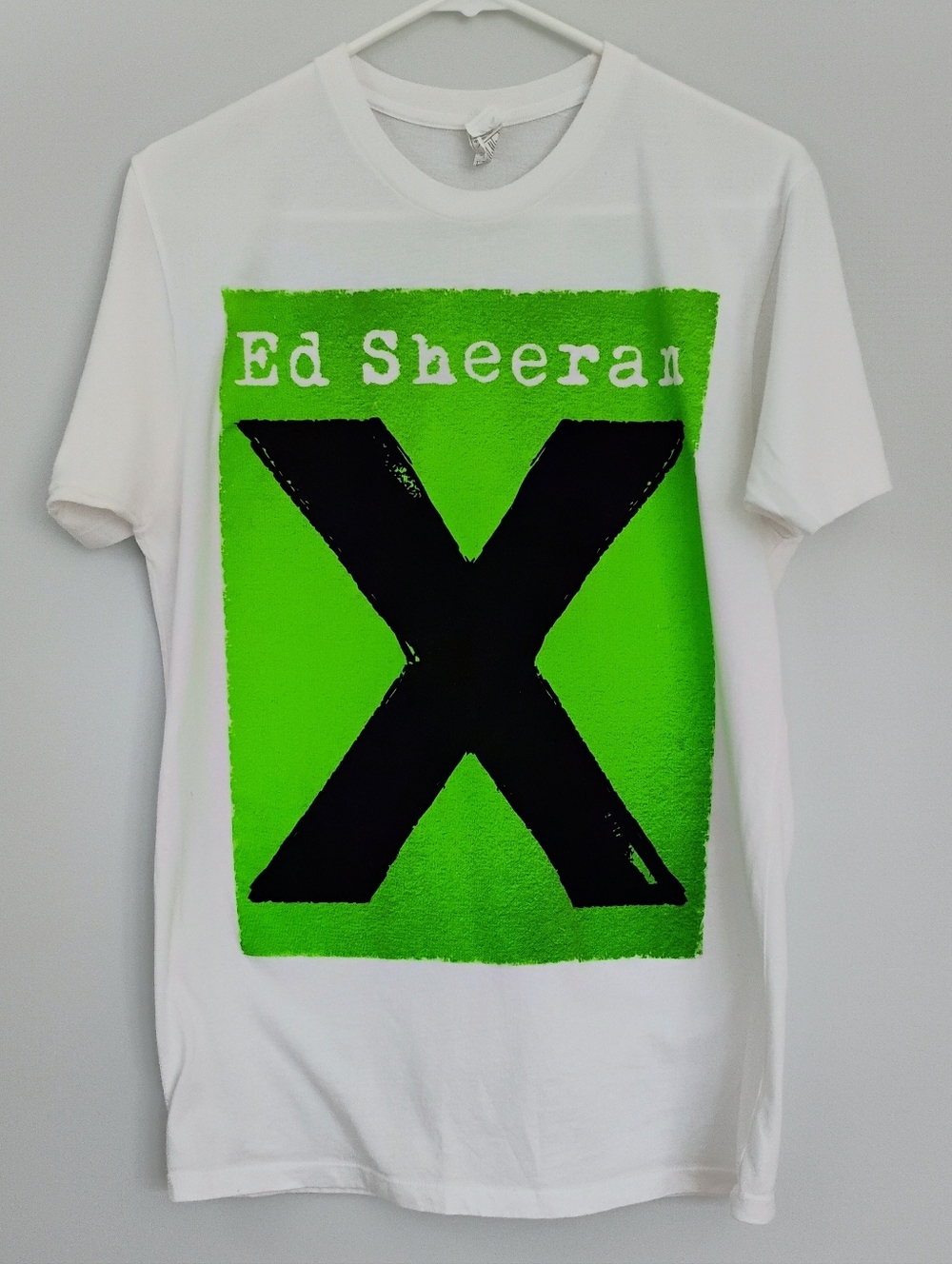 Ed Sheeran "X" Mutiply Music Tour T-Shirt Like New Medium